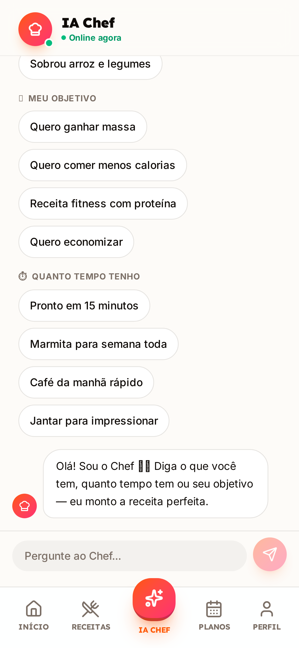 IA Chef — AirChef